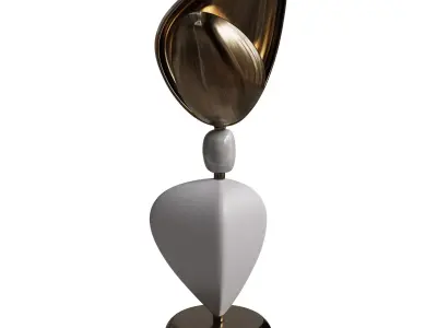 Kifu Paris lighting cosmo bird table lamp 3D model