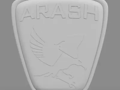 arash logo 3D model