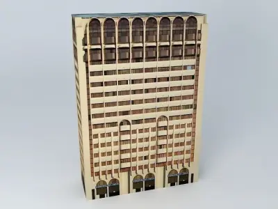 Energy Administration Tower Free 3D model