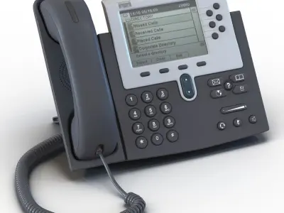 Cisco Unified IP Phone 7961G 3D model