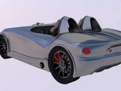 Car catfish 3D model
