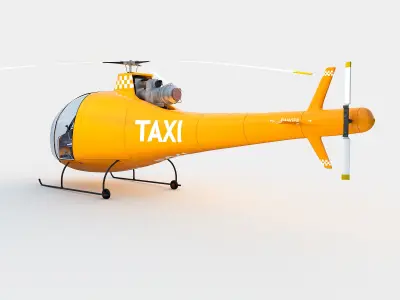 HAD1-T Helineo Taxi 3D model