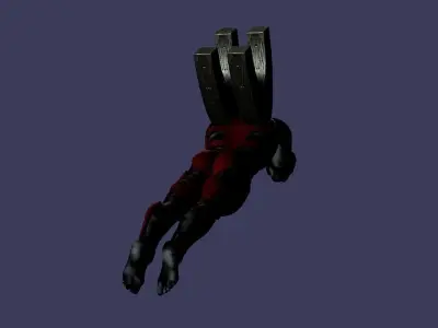 Roboman Spaceship 3D model
