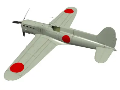 Nakajima Ki-12 3D model