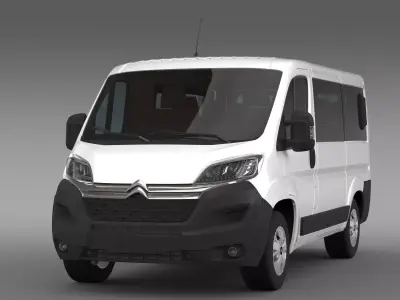Citroen Jumper Combi L1H1 2017 3D model