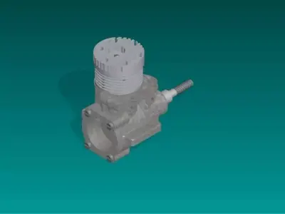 Motor Glow Plug 3D model