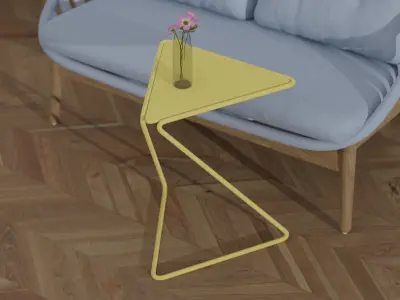 pack of minimalist furniture  Free 3D model