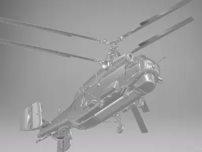 KA-27 3d model 3D model
