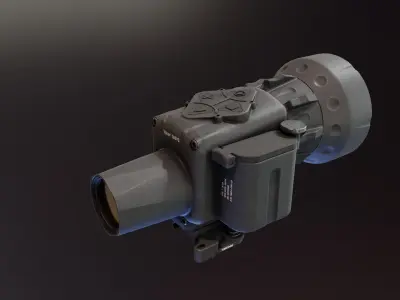 UTCx Thermal Weapon Sight Low-poly 3D model