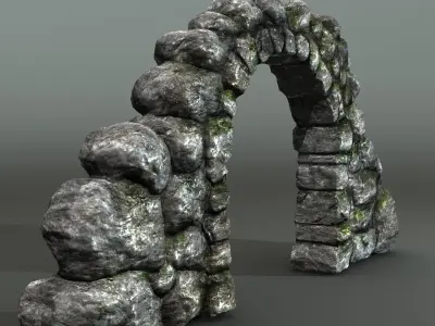 Stone Arch 3D model