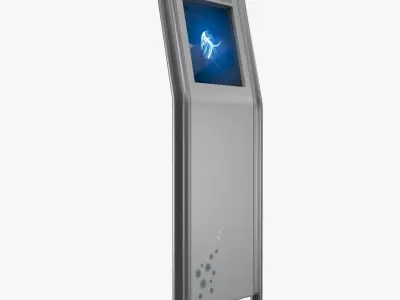 Electronic Kiosk 3D model