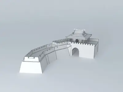 Penghu Magong Shun Cheng Gate Free 3D model