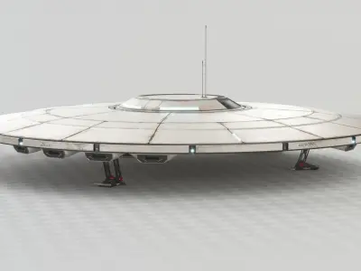 Flying Saucer 3D model get