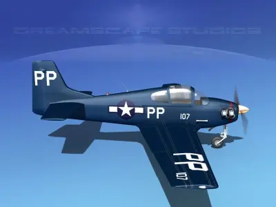 Johnston A-51A V06 3D model