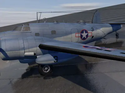 Lockheed PV-1 Ventura 3D model