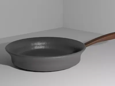 Low-Poly Pan Free low-poly 3D model