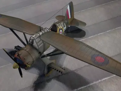 Westland Lysander Mk-1 3D model