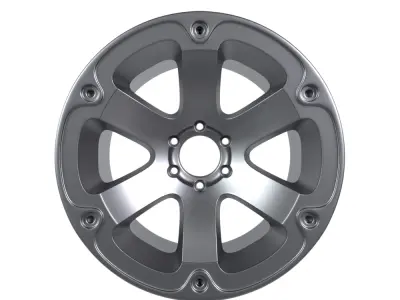  Wheel Rim Free 3D model