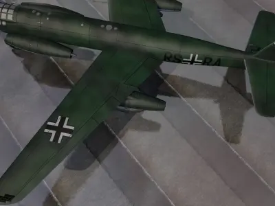 Junkers Ju-287v-1 3D model