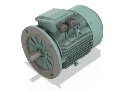 3 Phase AC induction motors - Frame size 112 3D model