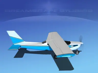 Cessna C-177RG Cardinal  V02 3D model