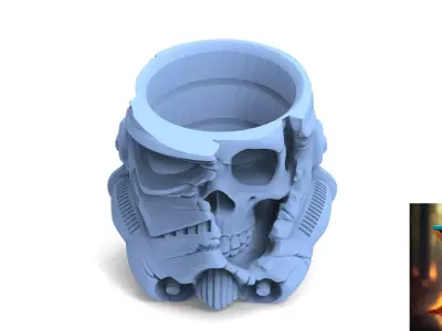 Deathtrooper Matte for 3d printing 3D model
