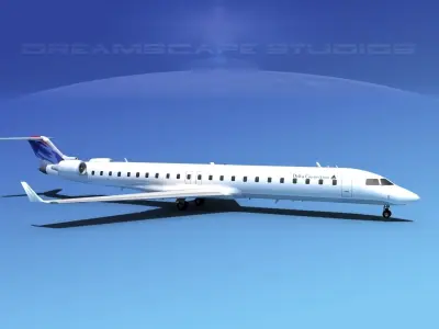 Bombardier CRJ900 Delta Connection 2 3D model