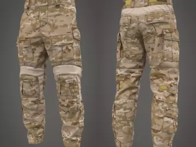 Crye Precision G3 Combat Pants - Marvelous 3D model