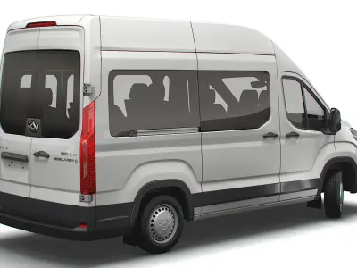 Maxus E Deliver 9 Bus L2H3 2022 3D model