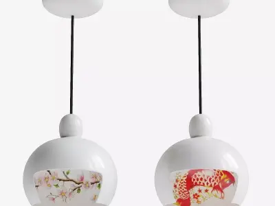 Moooi Juuyo Lamps 3D model