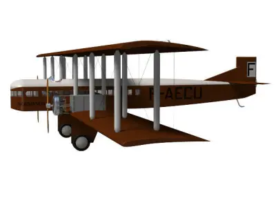Farman F60 Goliath 3D model