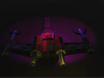 X-Wing From Star wars 3D model Free low-poly 3D model