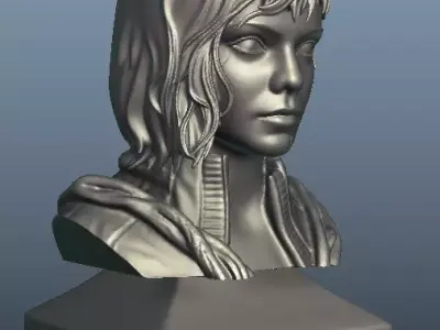 Thia Badlands 3D print model