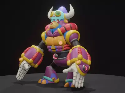 Soldier Stonekong 3D model