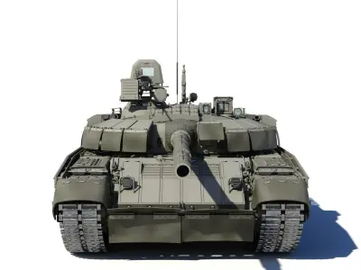 T-80BVM 3D model