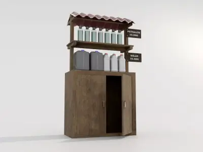 Kios BBM 3D print model