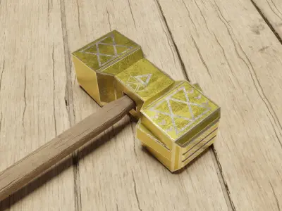 Holy Hammer Free 3D model