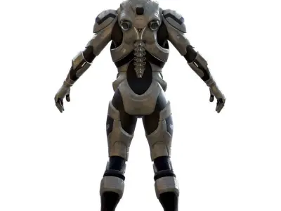 Soldier of the future 3D model