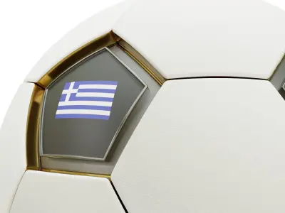 Customizable 3D Animated Football Product Showcase Version 3D model