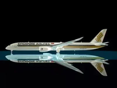 Singapore Airlines 787-10X 3D model