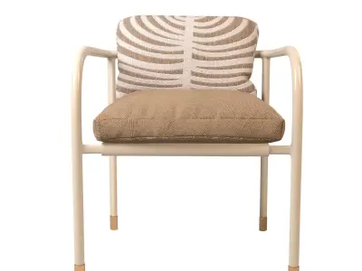 Aliya Dining Chair Free 3D model