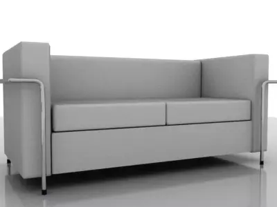 Sofa for office and house Free 3D model