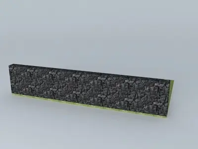 Wooden Bench  Free 3D model