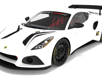 Lotus Emira GT4 3D model