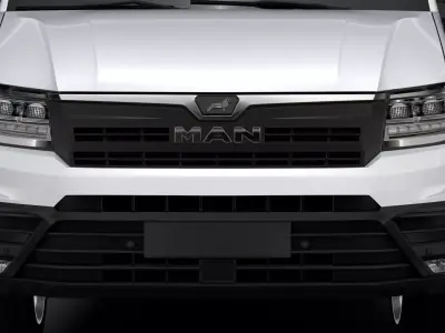MAN TGE L4H3 Van 2018 3D model