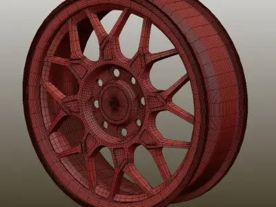 Momo Podium Rim Free low-poly 3D model