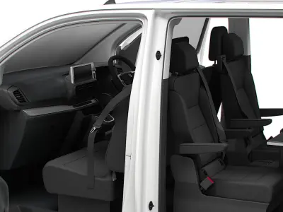 Vauxhall Zafira Life E L3 BusinessVIP HQInterior 2025 3D model