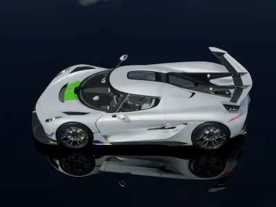 Koenigsegg Jesko Free 3D model