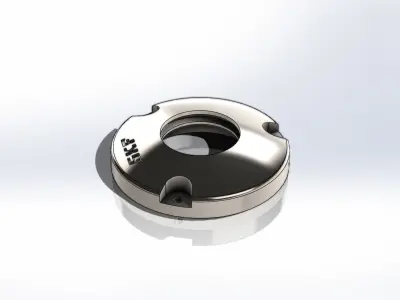 Tampa de Mancal de Rolamento SKF FNL 511 B Bearing Cap 3D model