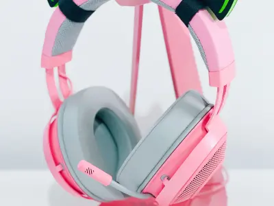 Headset Attachments Pack for Commercial Use 3D print model